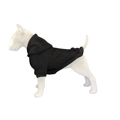 Czarna bluza z kapturem dla psa