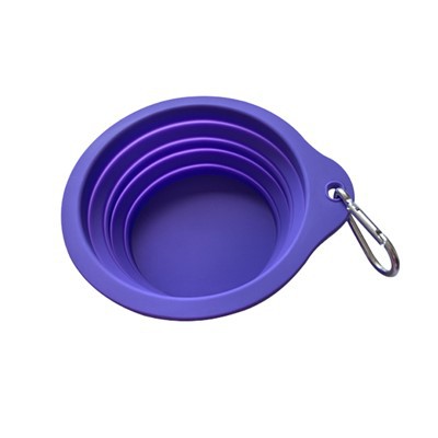 Przenośna składana miska dla psa